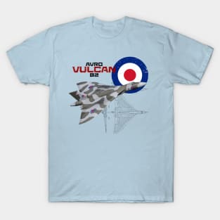 British Avro Vulcan B2 (light) T-Shirt